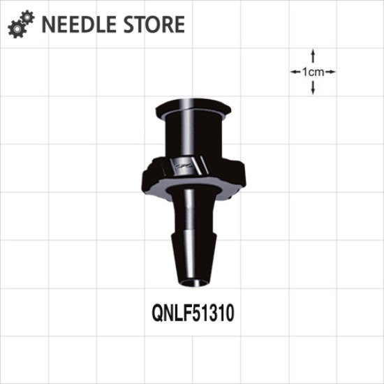 [QNLF51310] 실린저 루어락 튜빙 커넥터 (Nylon) 내경 3.9mm적합