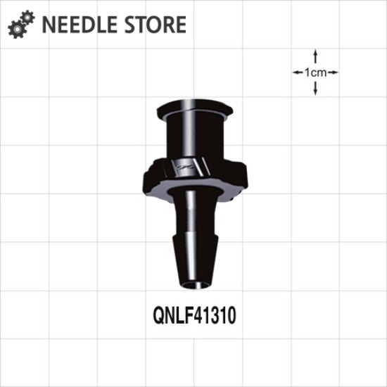[QNLF41310] 실린저 루어락 튜빙 커넥터 (Nylon) 내경 3.2mm적합