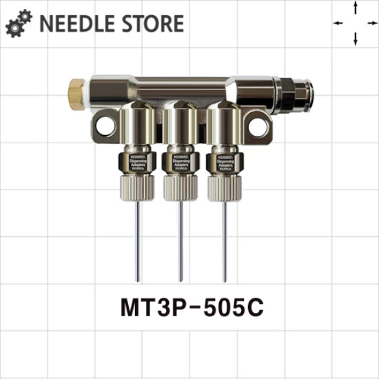 [MT3P-505C] 다중 분배용 매니폴더 캡 어뎁터+노즐 포함셋트